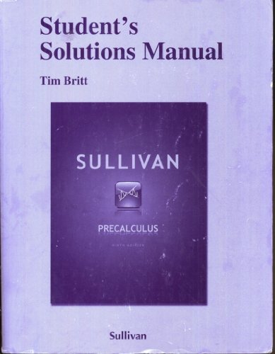 openstax precalculus student solution manual