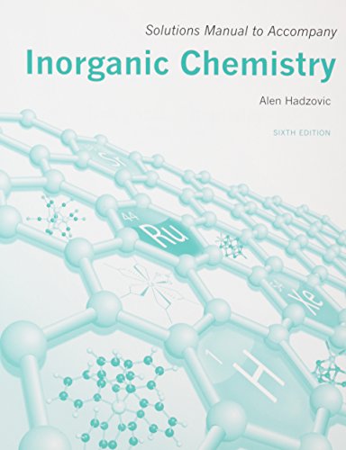 inorganic chemistry 6th edition solutions manual