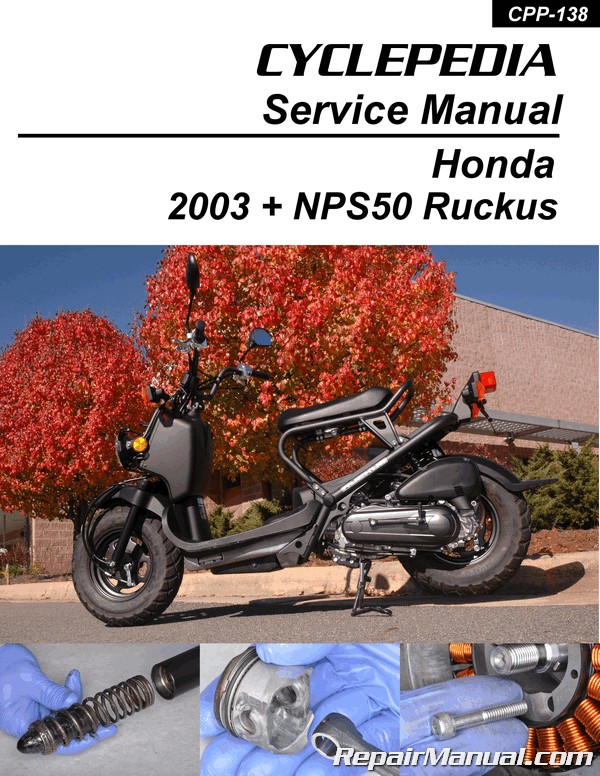 2008 honda ruckus repair manual