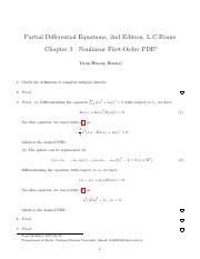 evans partial differential equations solution manual