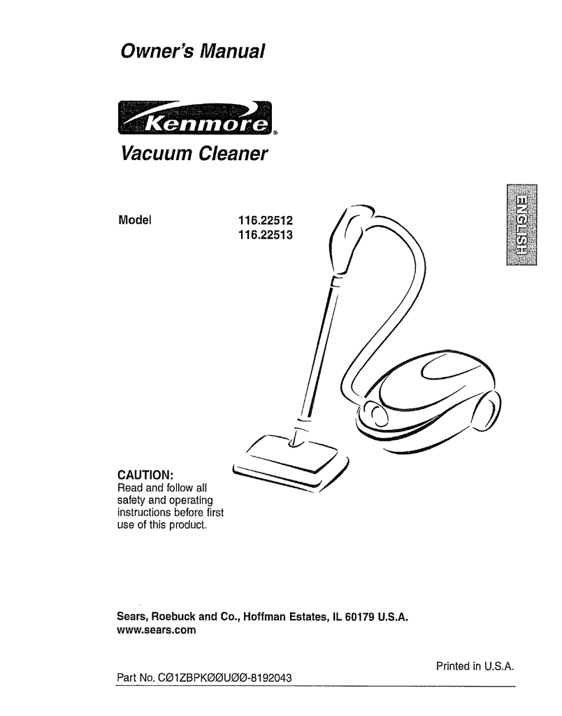 kenmore elite model 31150 vacuum parts manual