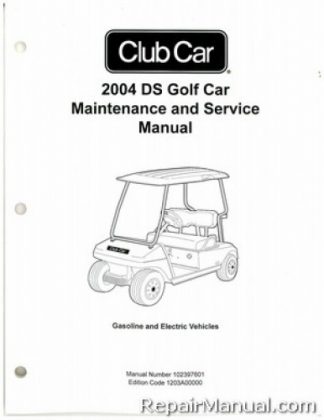 2017 club car precedent parts manual