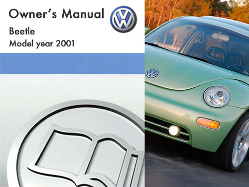 2000 vw beetle parts manual