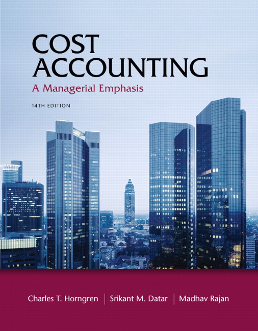 horngren cost accounting solutions manual 16th edition pdf
