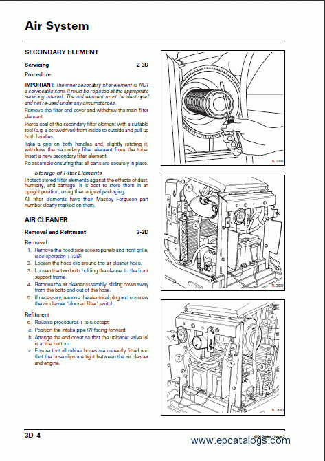 massey ferguson 2615h parts manual