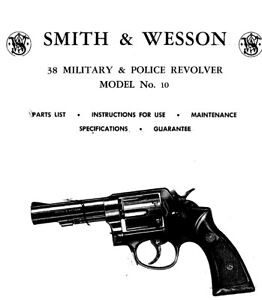 smith wesson factory parts manual
