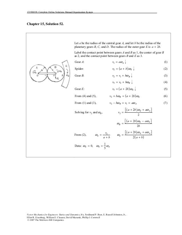 solution manual beer johnston dynamics chapter 12 pdf