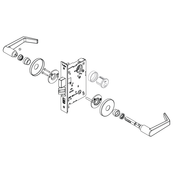 yale mortise lock parts manual